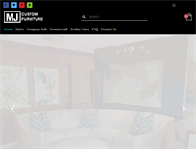 Tablet Screenshot of mjcustomfurniture.com